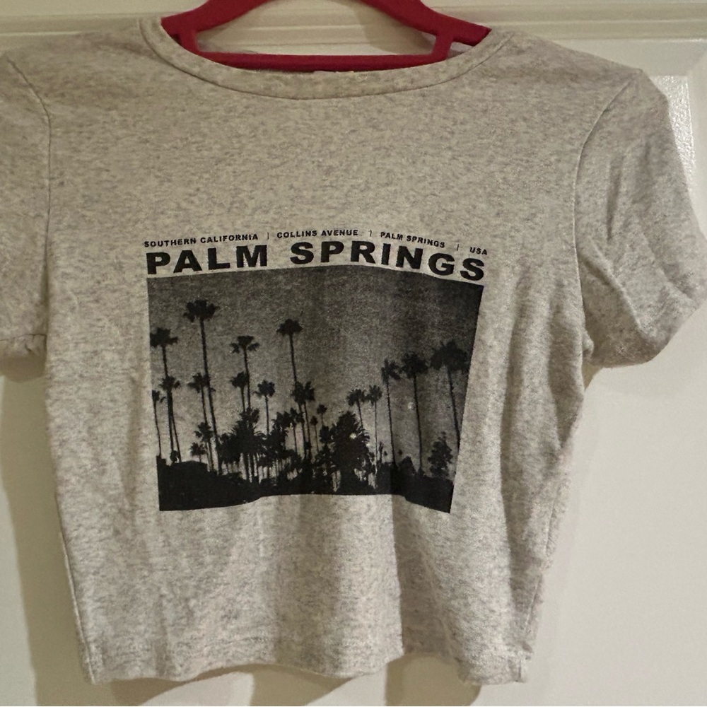 Garage Gray Palm Springs Graphic Tee